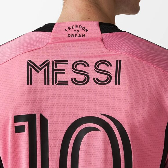 100% Adidias $130 Men's LARGE Lionel Messi Inter Miami Club FC Home Jersey IMCF